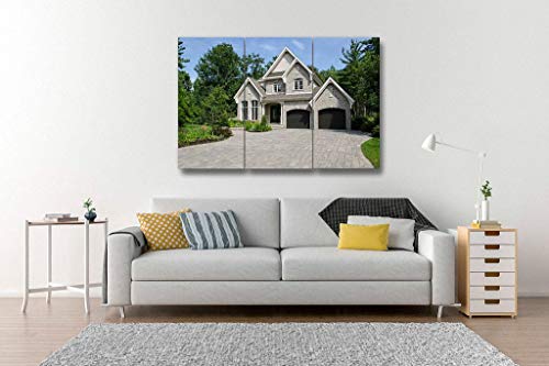 3 Piece Ceramic Sun Canvas Wall Art S9199