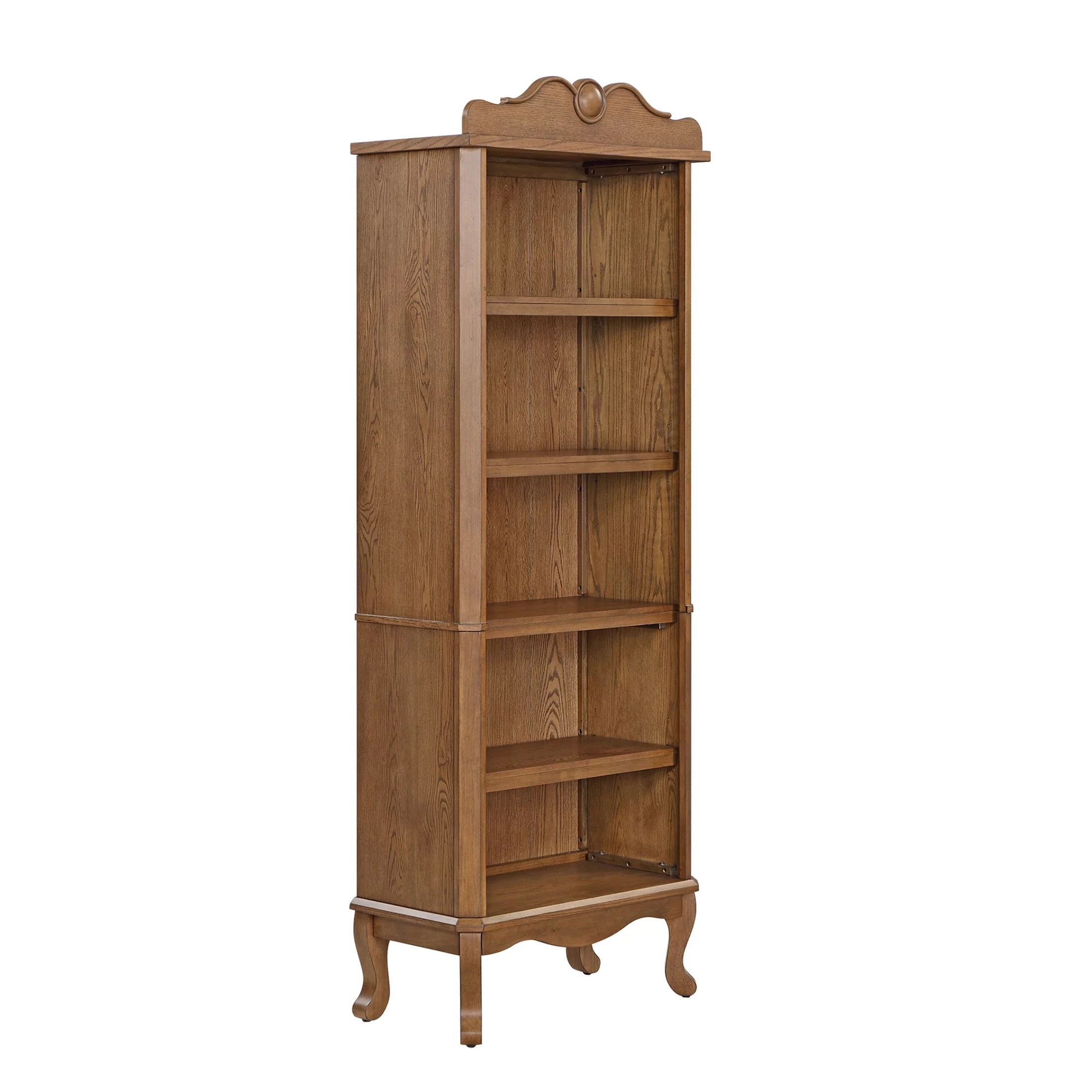 Heirloom Brown Solid Wood Bookcase W5083