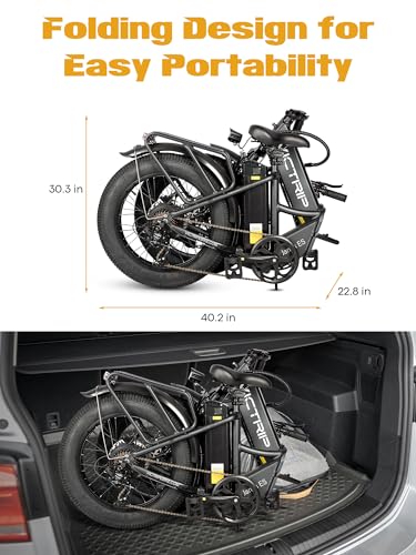 20.8Ah Removable Battery 750W Motor 7 Speed 20 x 4.0 Fat Tire Electric Bike S6354