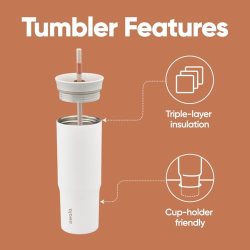 24 oz Stainless Steel Triple Layer Insulated Travel Tumbler J2623
