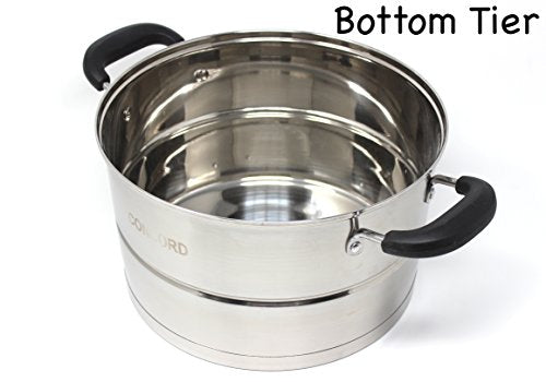 3 Tier Stainless Steel Steamer Set 32 CM T4861