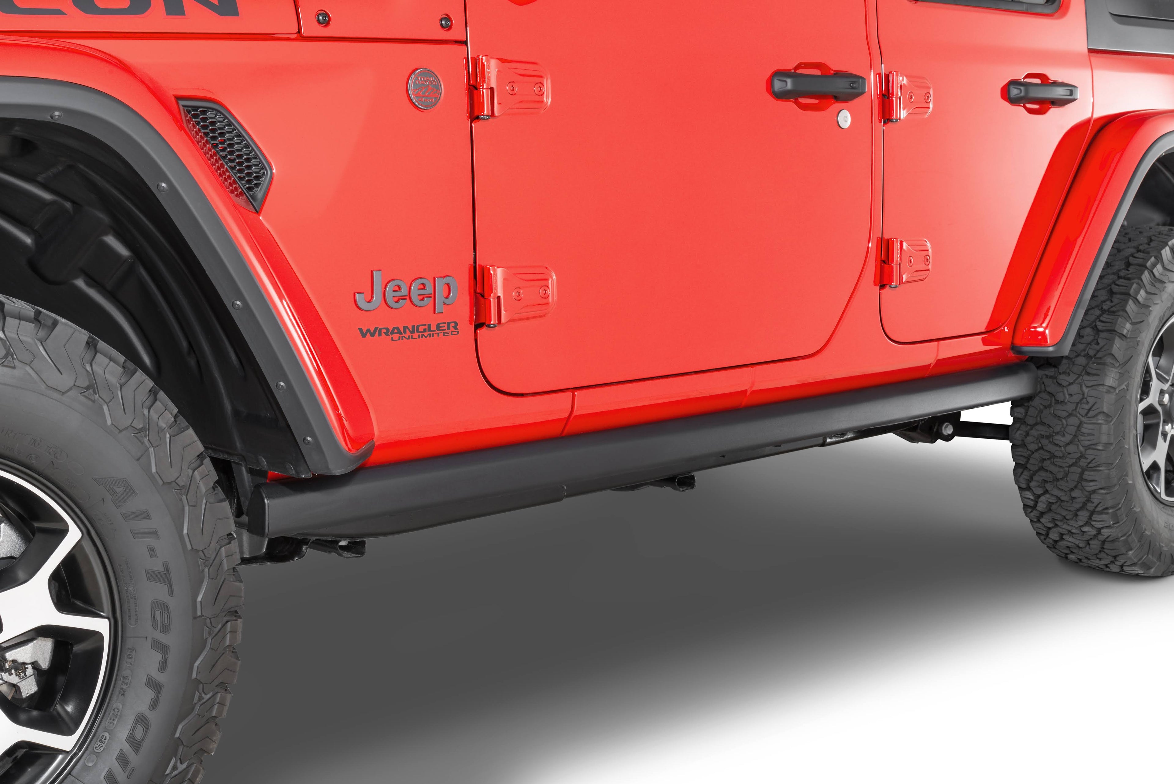 Rock Rail Pair for 4-Door Jeep E997