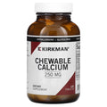 Kirkman Labs Calcium Chewable, 250 mg, 120 Tablets Q750