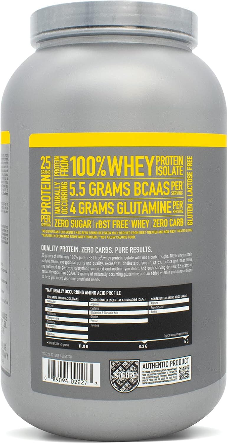 Zero Carb Banana Cream 3-Pound Tub A7439