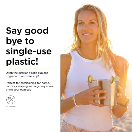 16-Ounce Stainless Steel Pint Cup C2748