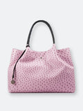 Lavender Vegan Leather Tote Bag E201