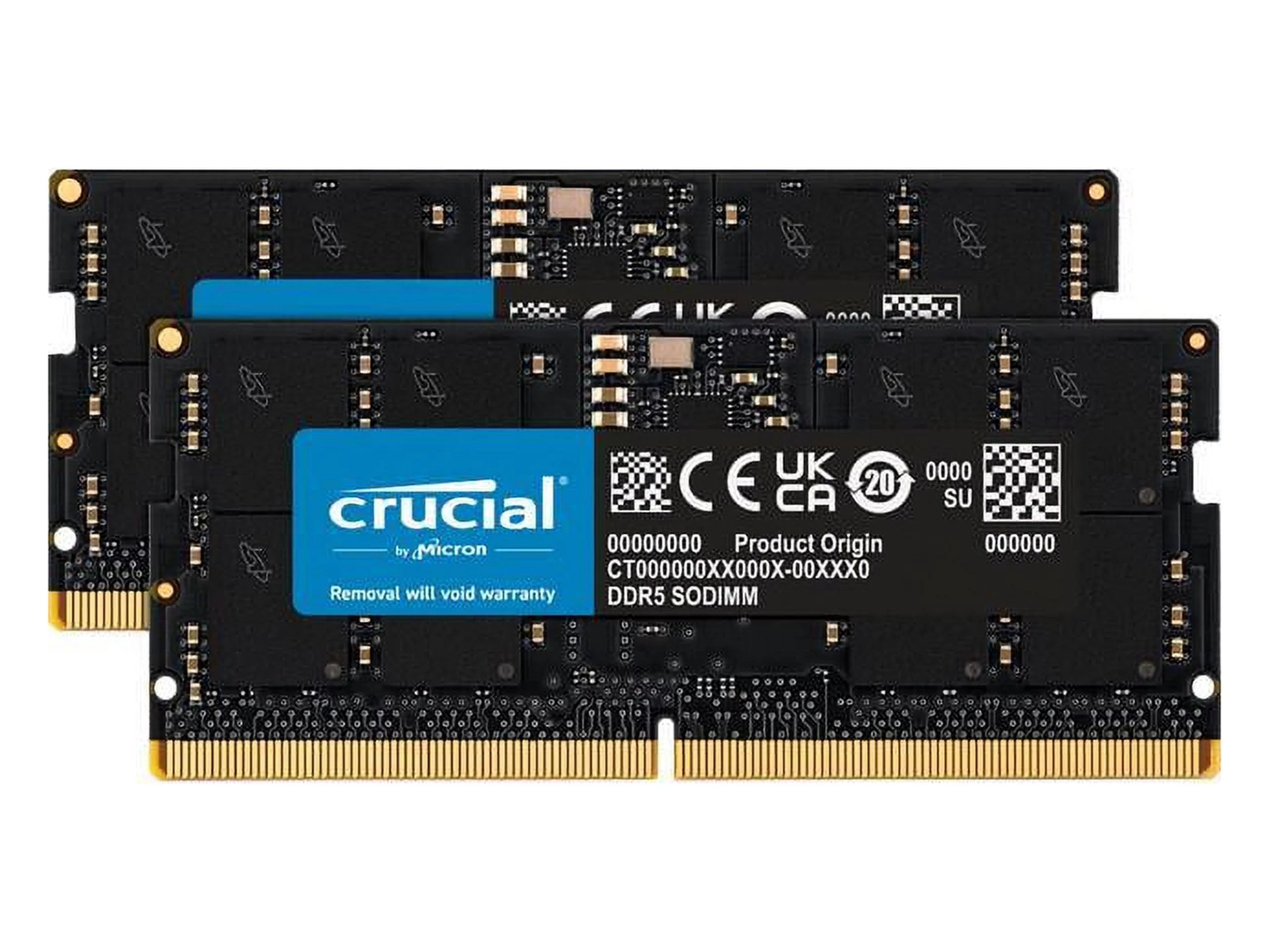 64GB (2 x 32GB) DDR5-4800 SO-DIMM Memory Kit W216