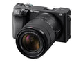 Black Mirrorless Digital Camera 24.2 MP APS-C 4K with 18-135mm Lens H20998