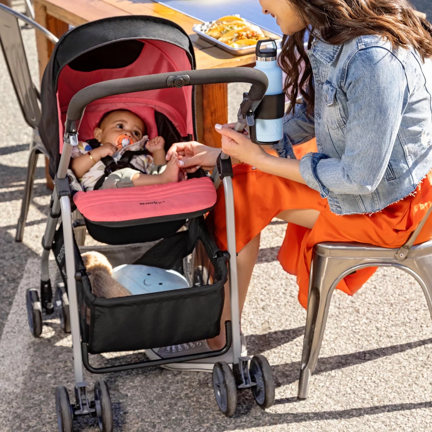 Reversible Lightweight Stroller, Green N377420