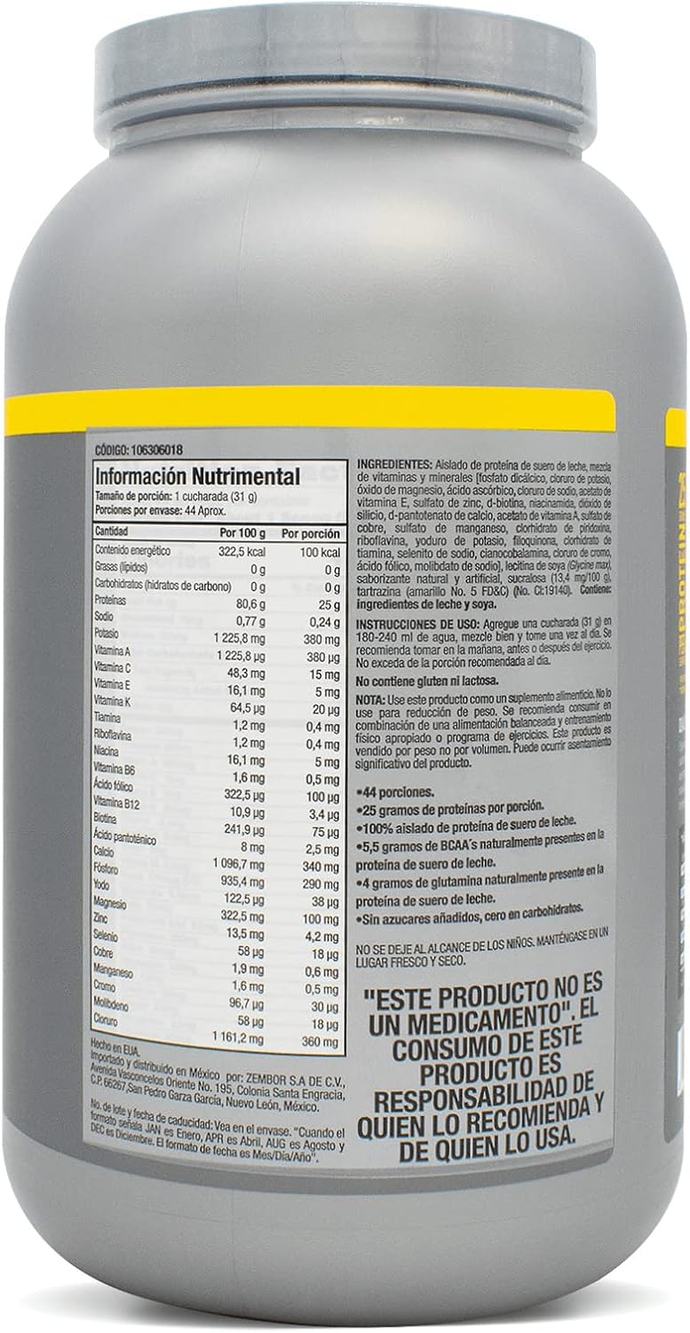 Zero Carb Banana Cream 3-Pound Tub A7439