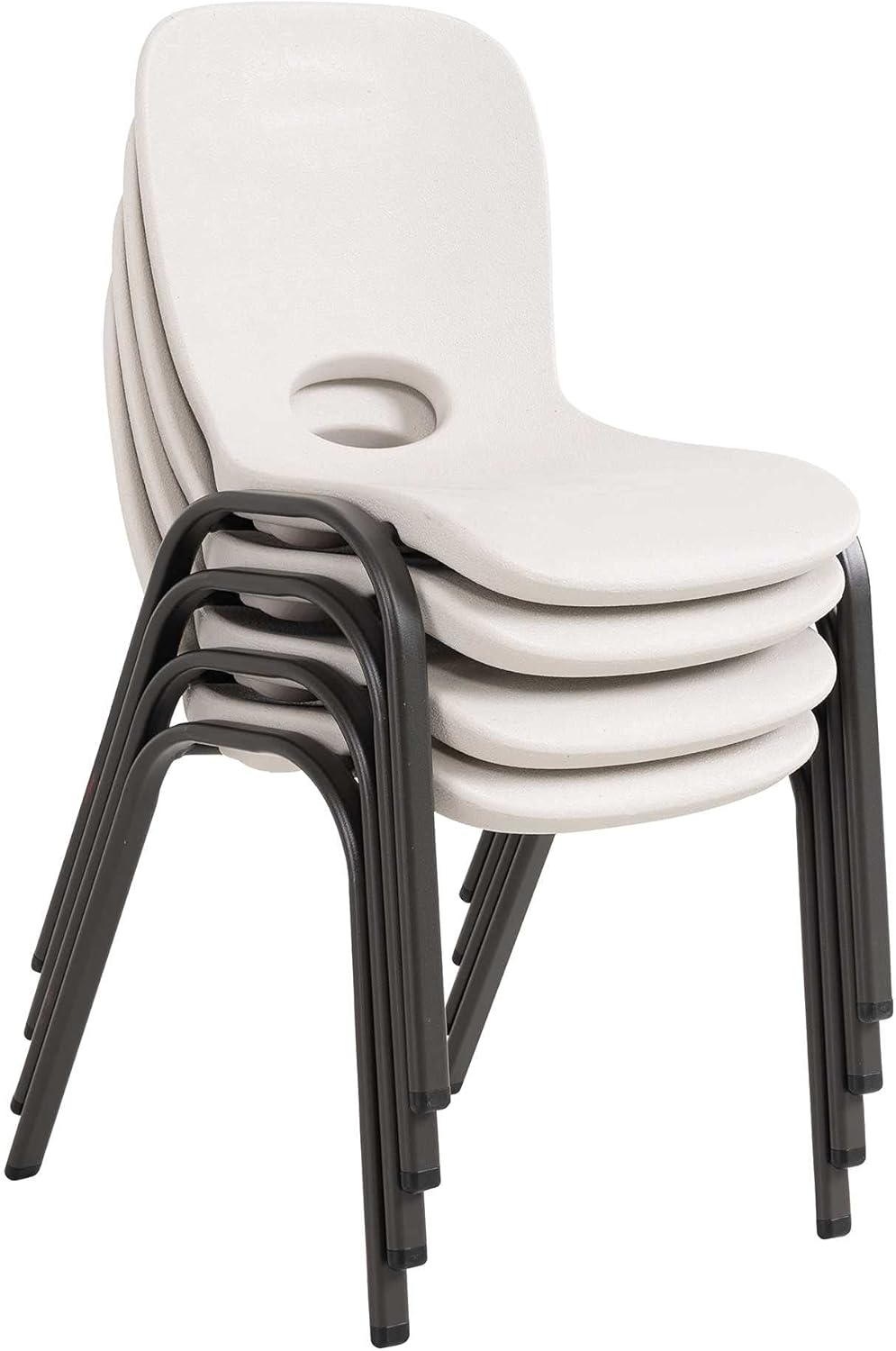 Kids Stacking Chair, Kids Folding Table, Almond, 36" G7617