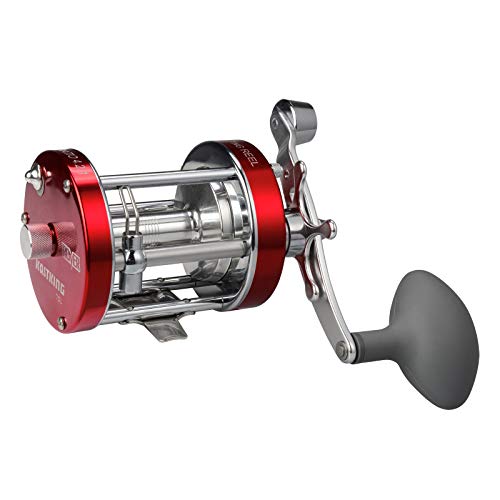 Round Baitcasting Reel with Reinforced Metal Body K5369