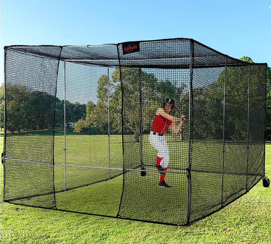 Large Batting Cage Net with Steel Frame T501