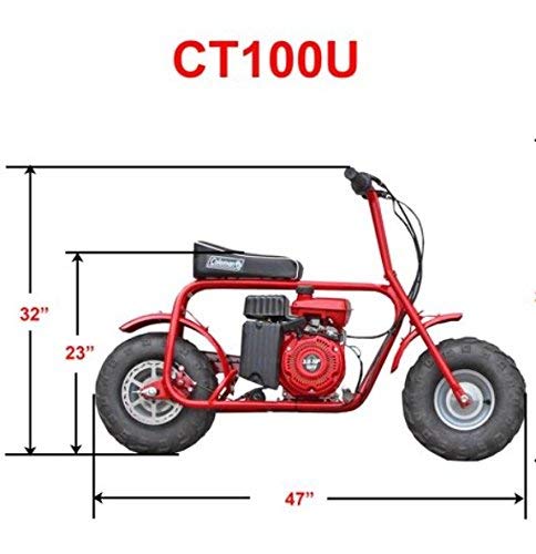 196cc Gas-Powered Camo Minibike V441