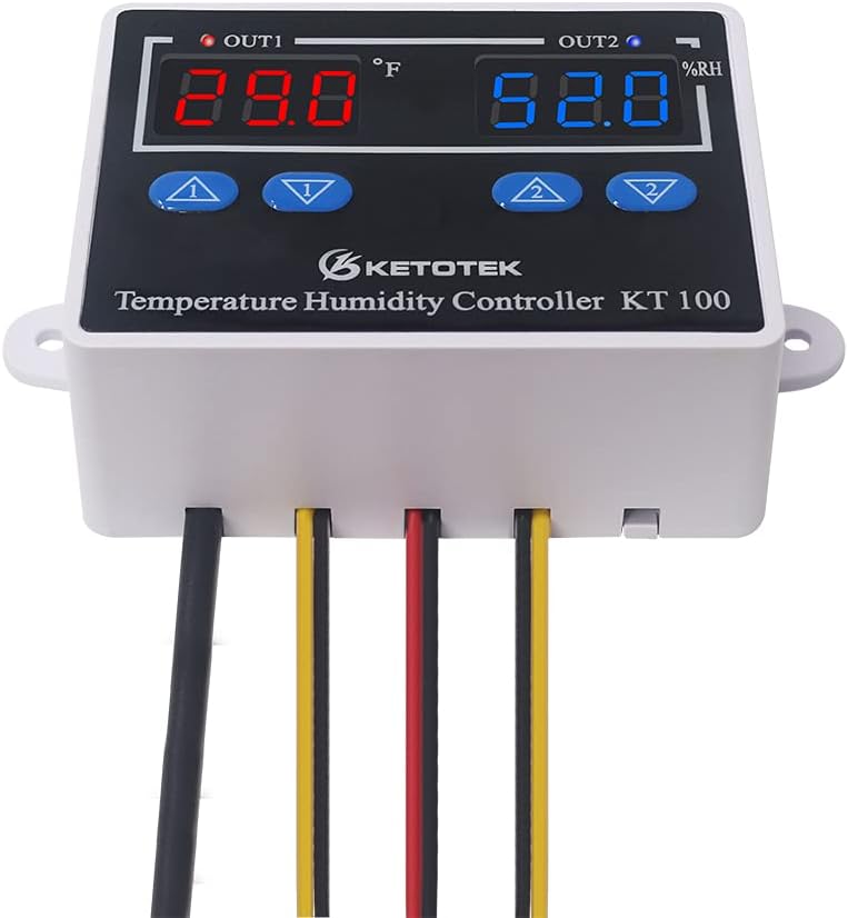 Digital Thermostat Module 120V 110V 10A Fahrenheit Display T826713