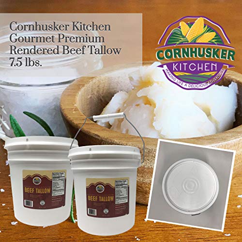Grass Fed Beef Tallow, 7.5 Lbs T50988