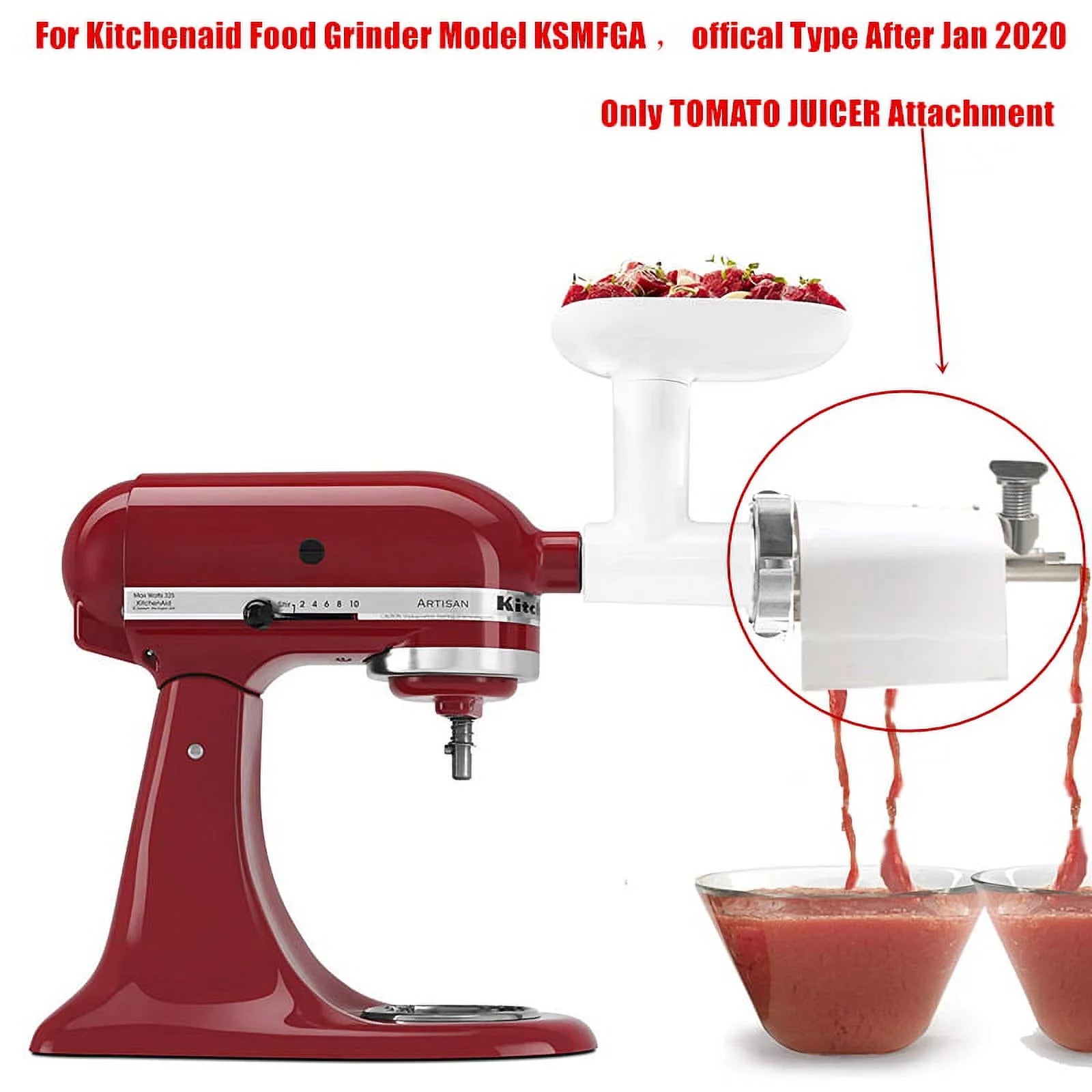 Fruit Juice Sauce Maker Attachment Kit J824744