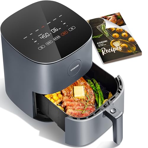 Compact 5QT Air Fryer with Nonstick Basket B37906