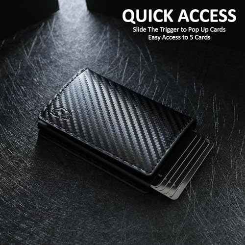 RFID PU Leather Slim Front Pocket Wallet M6604