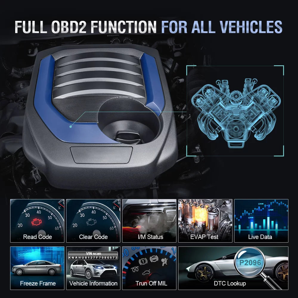 OBD2 Scanner for Volvo Vehicles Scan Full Systems Oil BMS EPB Reset ABS Bleeding Maintenance Service Car Code Reader Automotive Diagnostic Tool J435522