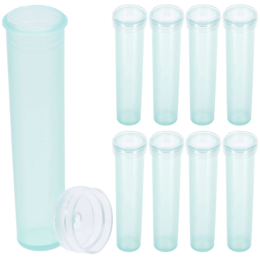 100 Pcs Light Green Plastic Water Tubes for Flowers F72172