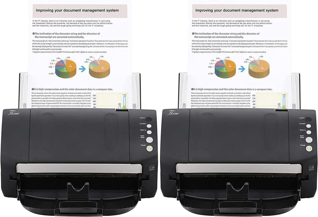 2 Pack Color Duplex Document Scanner with Auto Document Feeder K204