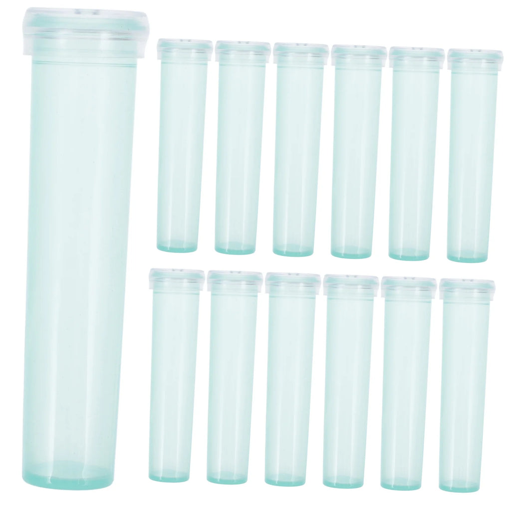 100 Pcs Light Green Plastic Water Tubes for Flowers F72172