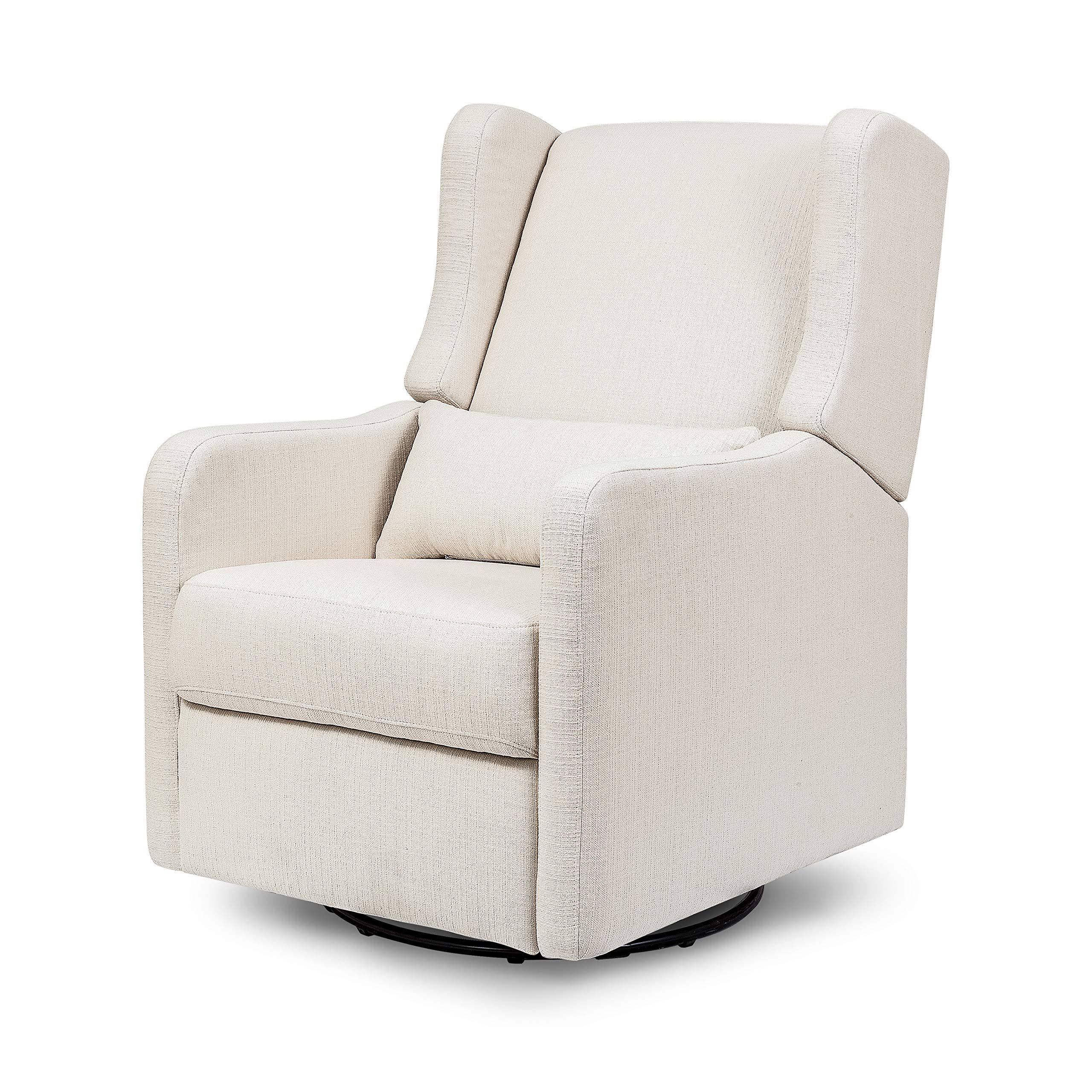 Performance Cream Linen Recliner and Swivel Glider J4048