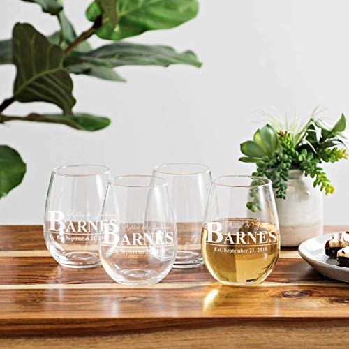21oz Stemless Wine Glasses E236526