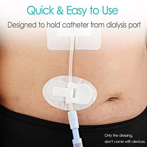 PD Catheter Holder Adhesive Patch Stabilization Device Non-Woven Dressing (Pack of 5) S7798