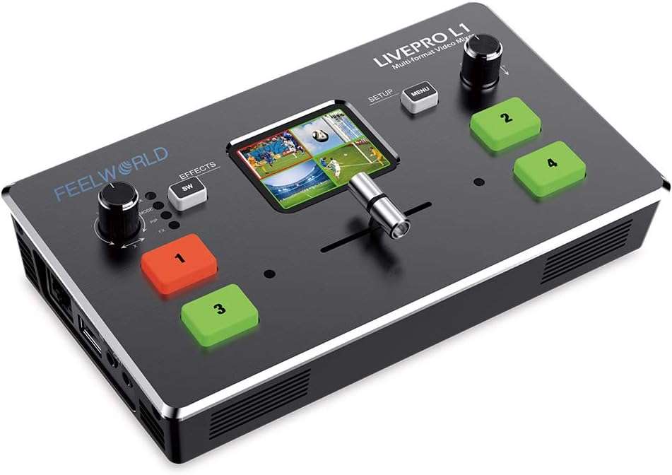 4 x HDMI Inputs Video Mixer Switcher USB 3.0 Output L3410