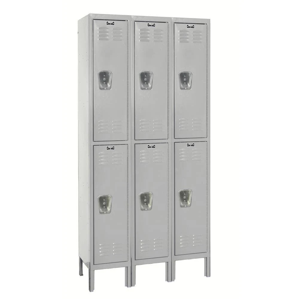 Light Grey Double Tier Locker A83131