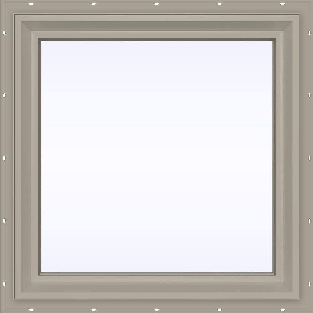 Desert Sand Vinyl Picture Window with Low-E 366 Glass I7144