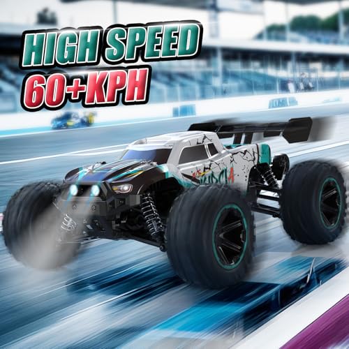 1/14 RC Cars Fast 60 KPH 4WD All Terrain RC Truck with 60 Mins Runtime G93187