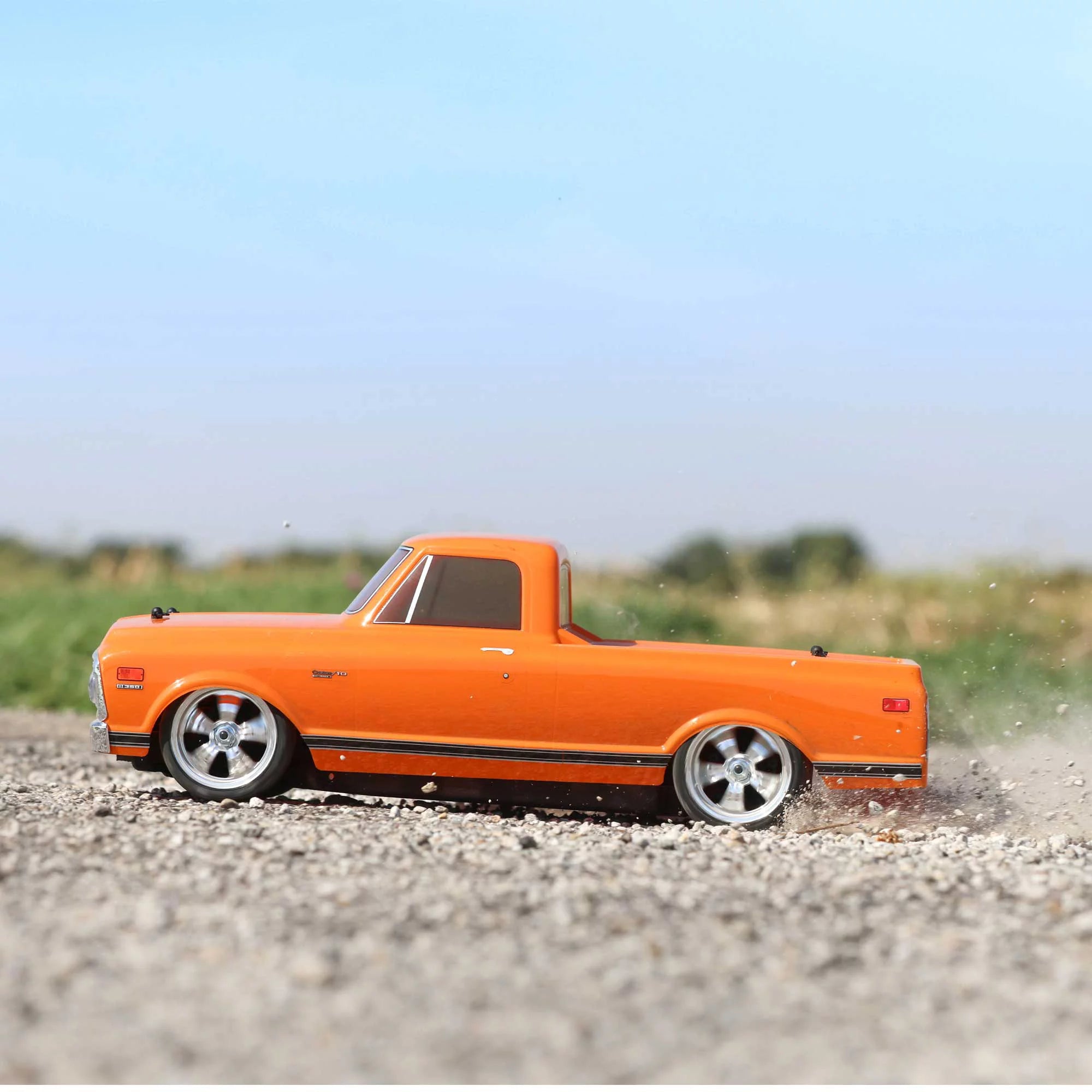 1/10 1972 Chevy C10 Pickup Truck Orange RTR D263678