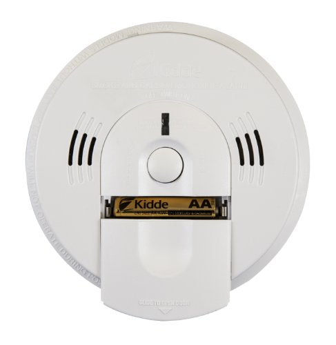 Battery Powered Combination Smoke and Carbon Monoxide Detector with Voice Alert J72596