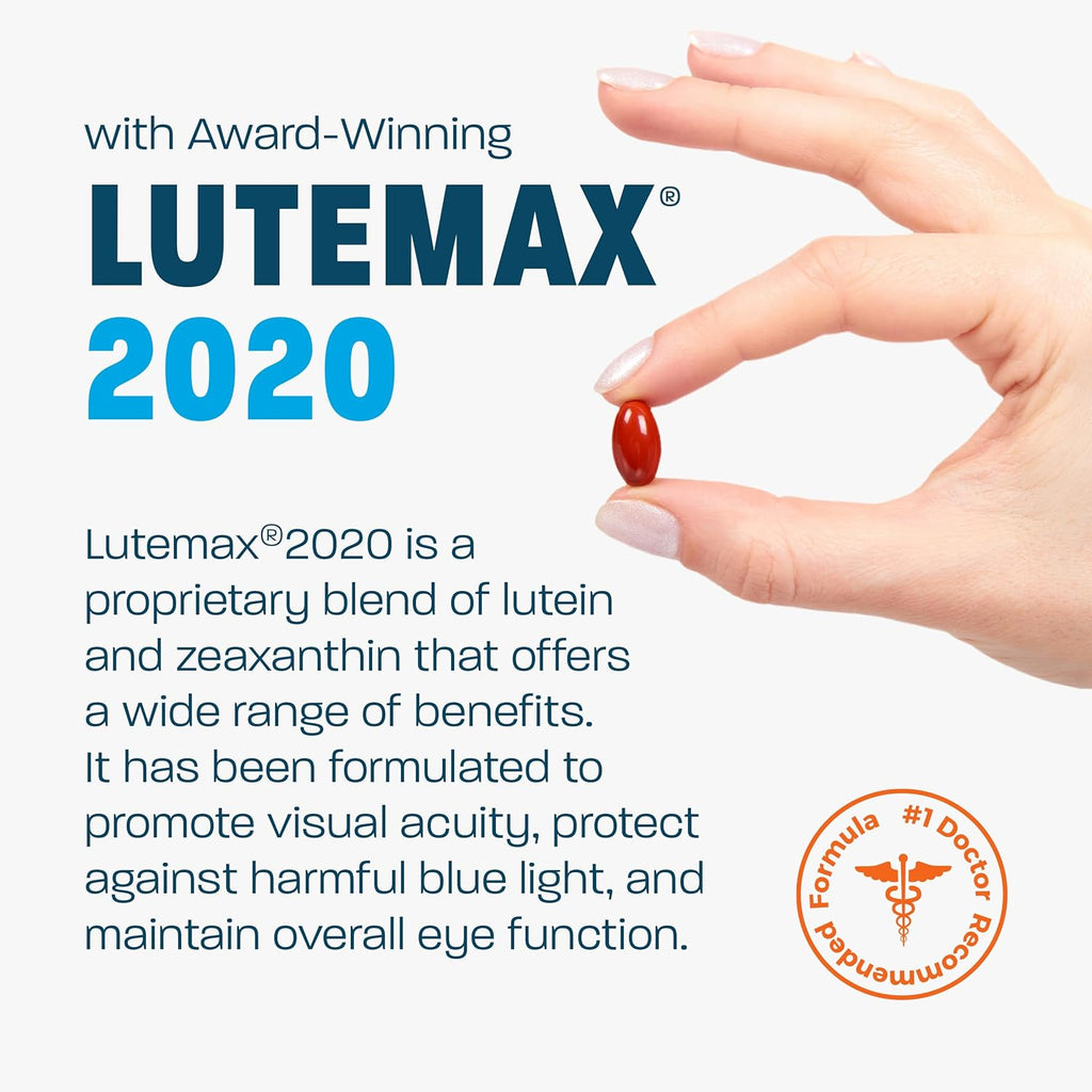 120 Mini Softgels Eye Vitamin & Mineral Supplement P418049