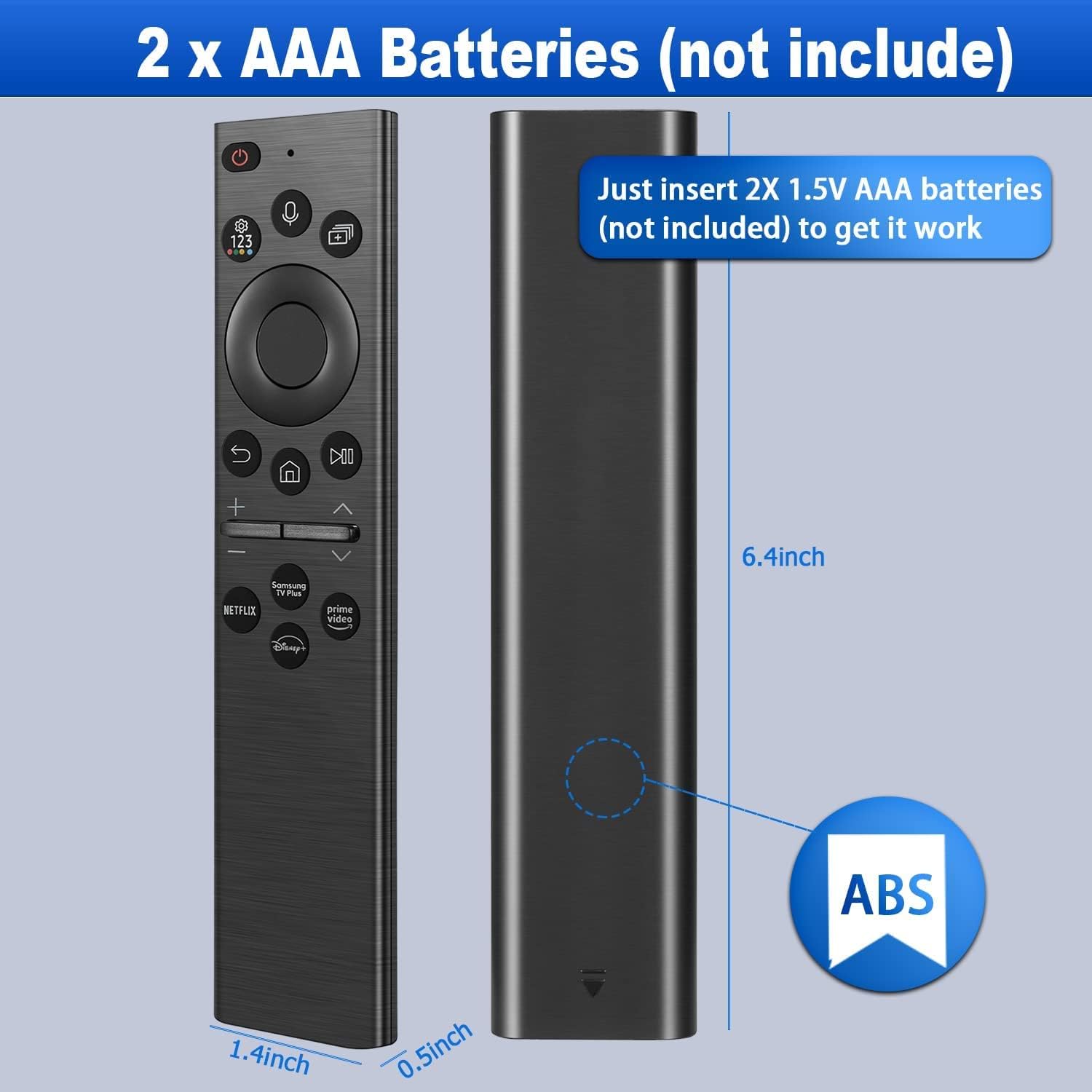 Replacement Voice Control Remote Control for Samsung Smart TVs S2359