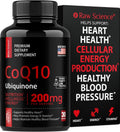 CoQ10 200mg Antioxidants Supplement - 30 Capsules J690292