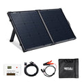 100 Watt 12 Volt Portable Solar Panel Suitcase with 30 Amp PWM Charge Controller I61952