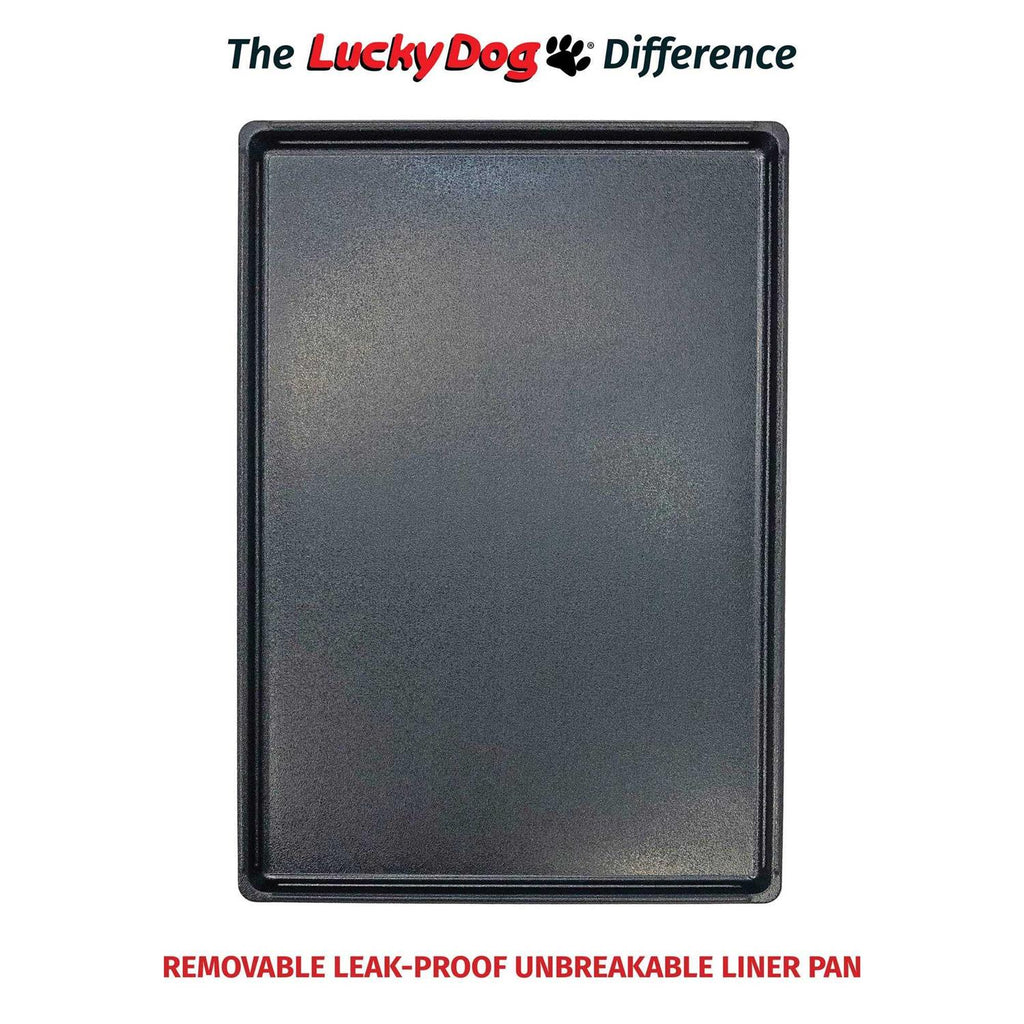 Sliding Double Door Dog Crate V6365