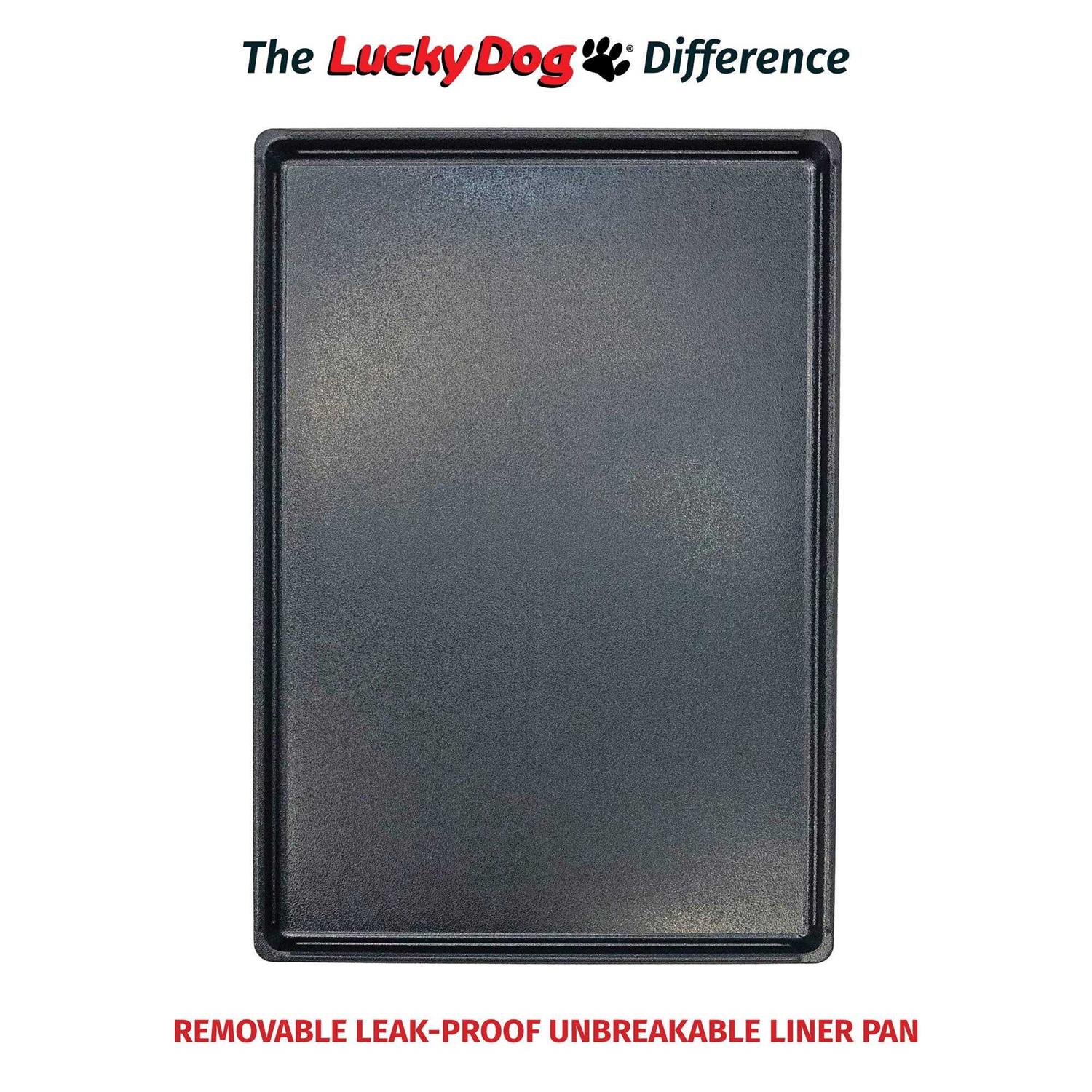 Sliding Double Door Dog Crate V6365