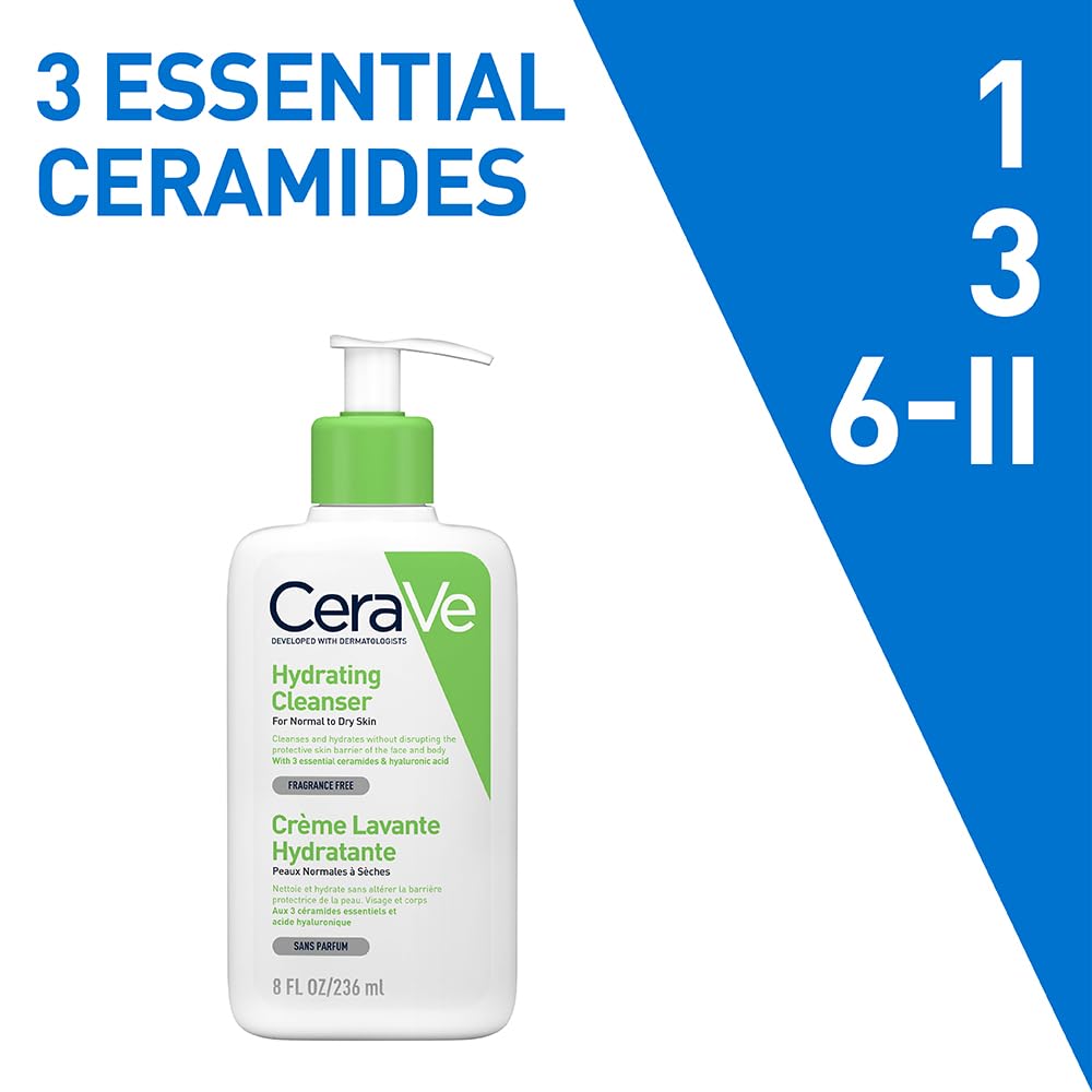 236ml Hydrating Cleanser for Normal to Dry Skin F96826