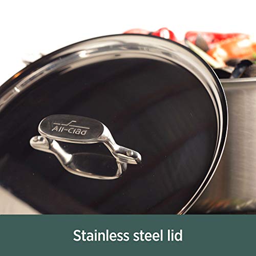 14 Piece 5-Ply Brushed Stainless Steel Cookware Set A857