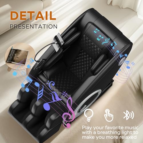Massage Chair with Zero Gravity and Full Body Air Pressure E529874