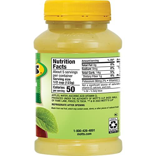 46 Oz Jar (Pack Of 8) No Sugar Added Applesauce O680100