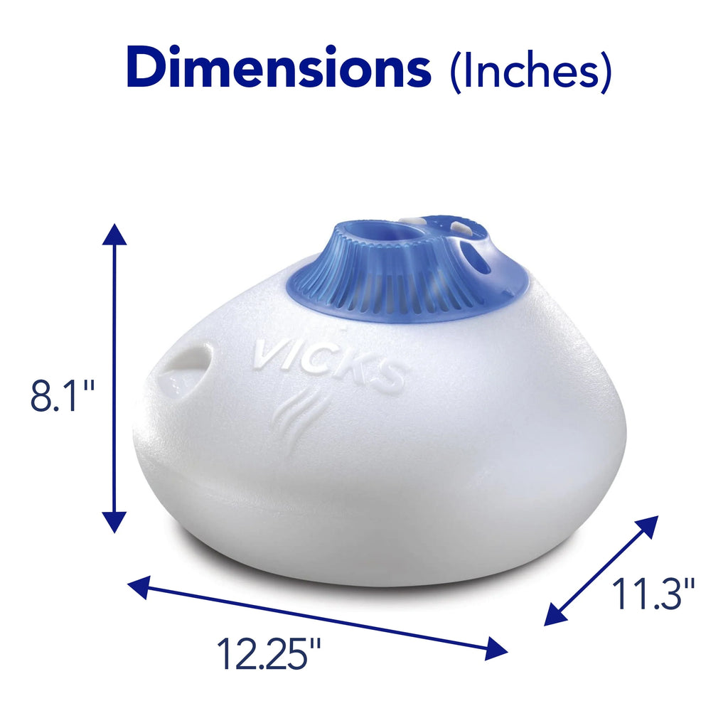 White Warm Steam Vaporizer Humidifier K558811