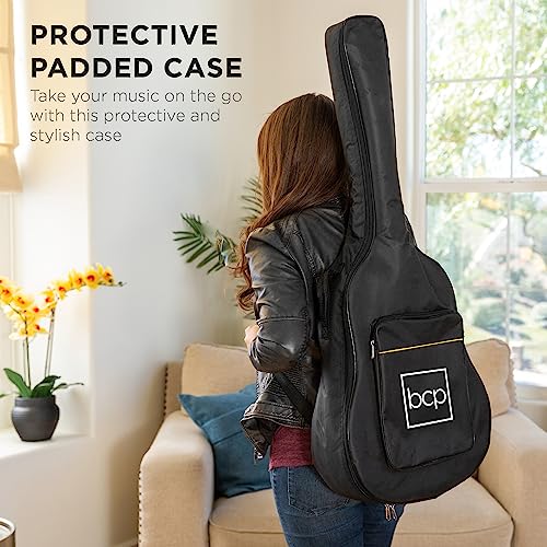 Full Size Acoustic Guitar Starter Set with Case R99299