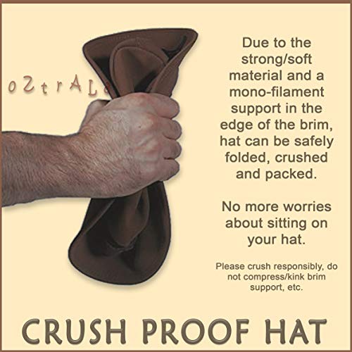 Australian Outback Felt Mesh Cowboy Hat R99977