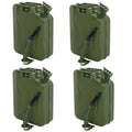 4X 5 Gallon 20L Steel Fuel Tank G43452